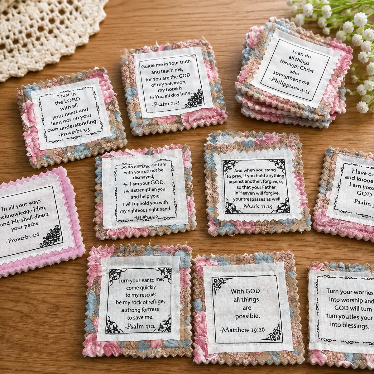 🎁Last Day 60% OFF - Pocket Prayers Fabric Panel