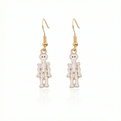 Spooky Halloween Cartoon Drop Earrings