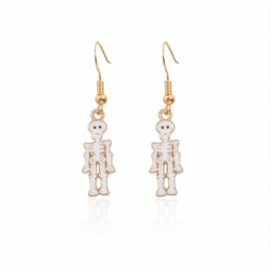 Spooky Halloween Cartoon Drop Earrings