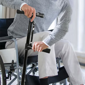 Aluminum Alloy LED Foldable Walking Stick | Non-Slip, Lightweight & Portable