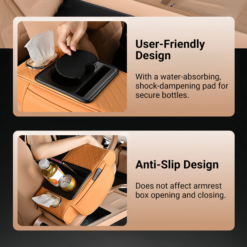 📢📢50% OFF !! ⏰🌟Integrated Pressurized Multifunctional Car Armrest Heightening Pad