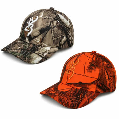 Embroidered Camo Baseball Cap for Men & Women