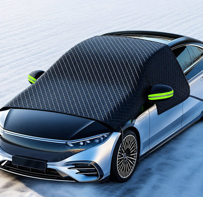 Magnetic Windshield Cover – All-Season Sun. Snow & Frost Protector for Cars. SUVs & Trucks