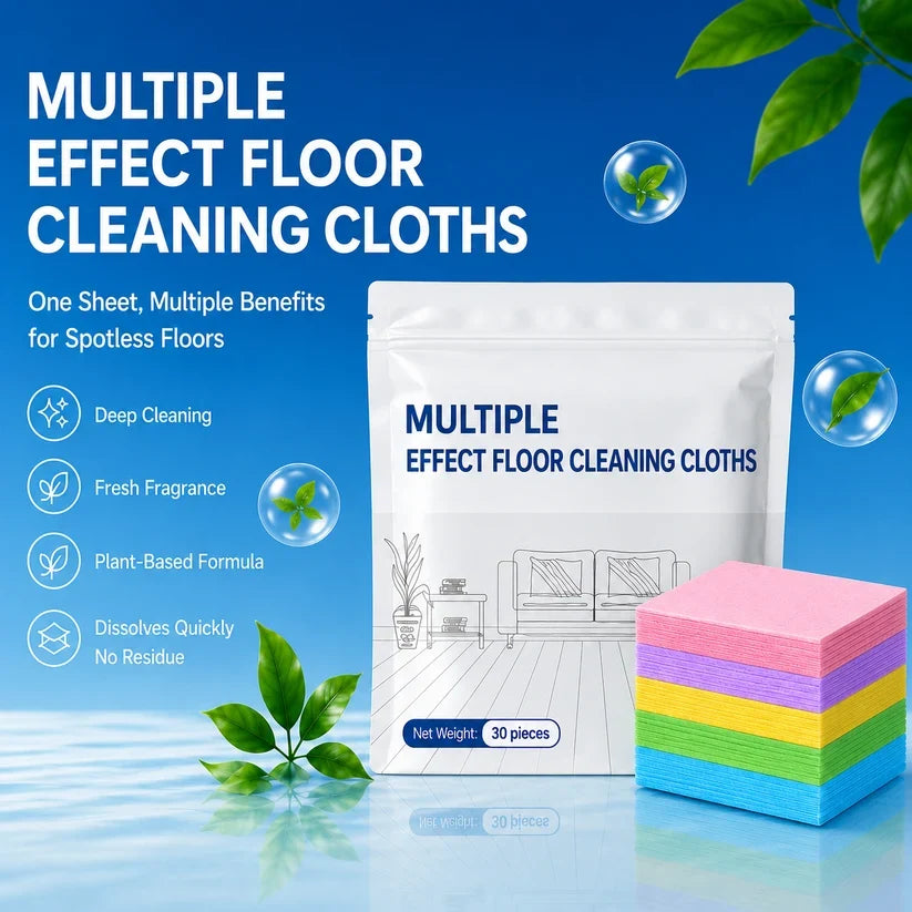 The Floor Cleaning Tablets Multi - functional in One Anti bacterial ·Deodorization · Maintenance