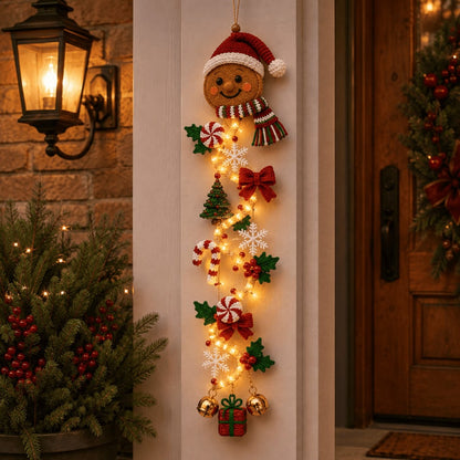 🎁 Limited Time 49% OFF🎅 Glowing Christmas Door Hanger