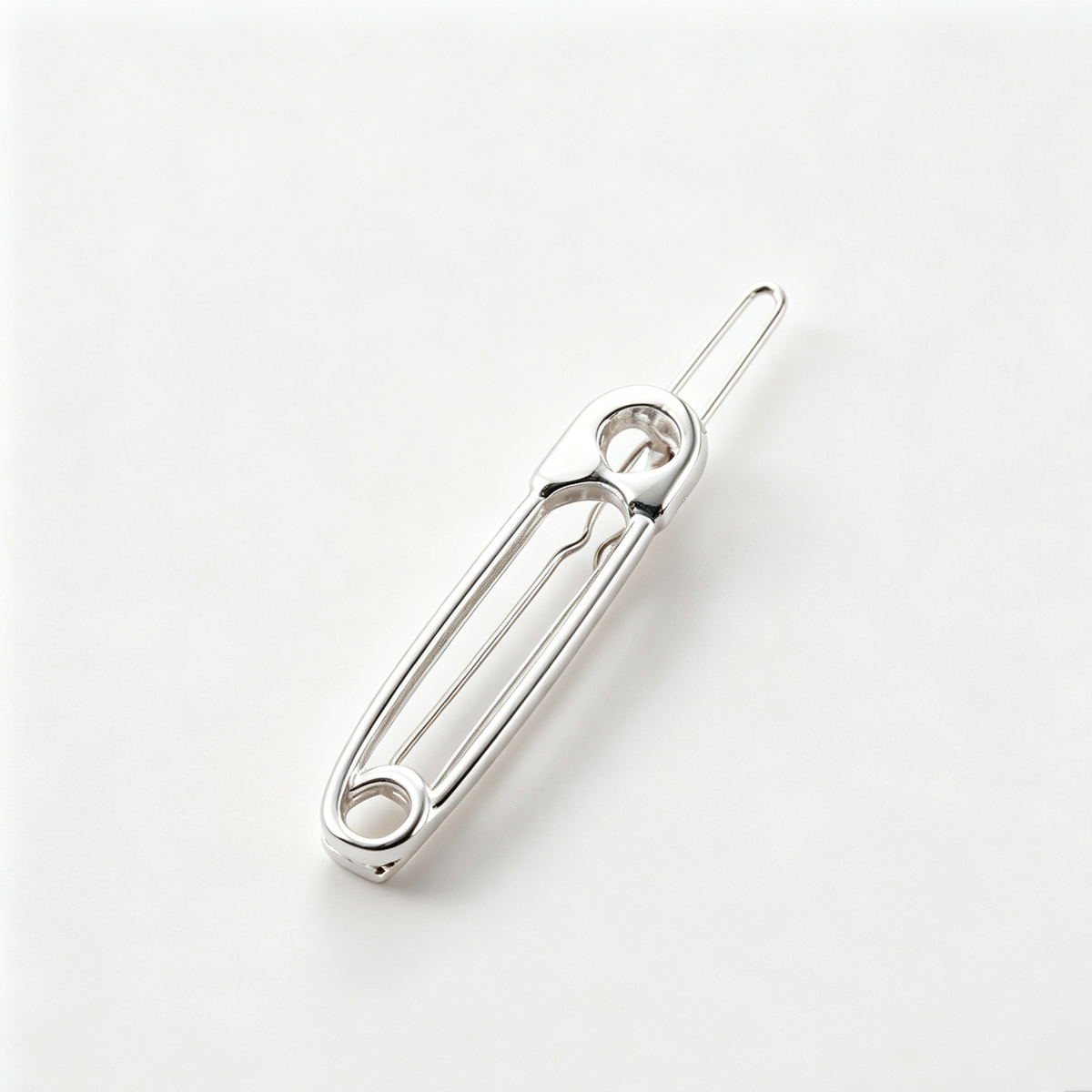 Safety Pin Hair Clips Minimal Everyday Accessory