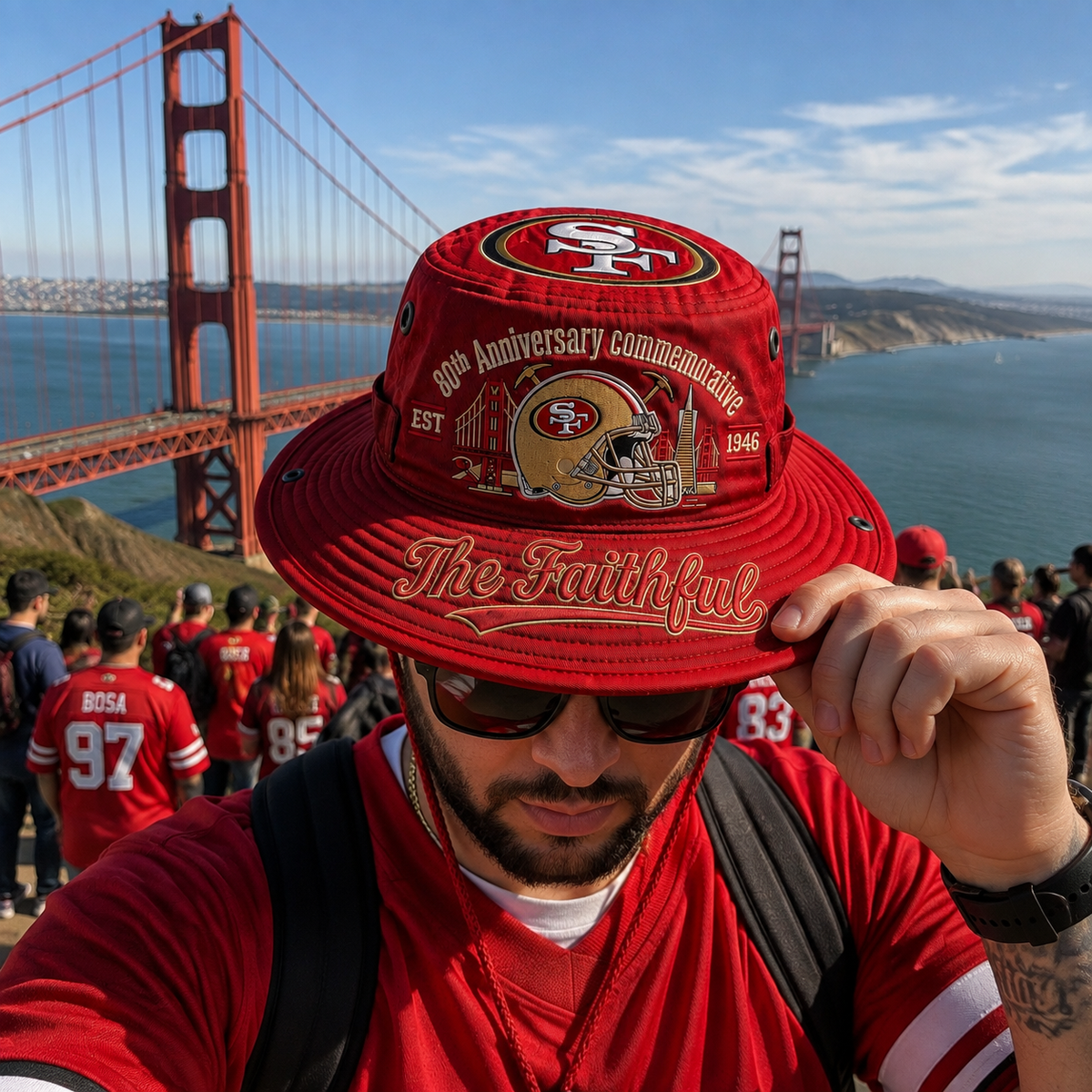 🇺🇸 Last Day Promo: 49% OFF🏈The Faithful 80th Anniversary Commemorative Boonie Hat