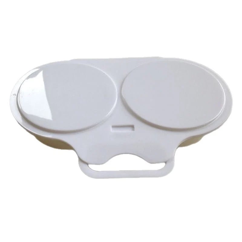 🥳2026 HOT SALE🥳💞50K+ SOLD! 🥗🎁 49% OFF! Microwave Egg Poacher——Dual‑cavity. non‑stick & easy clean. Healthier than frying – stock up & save! 🏠✅