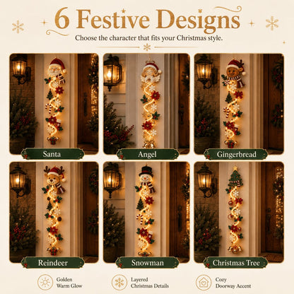 🎁 Limited Time 49% OFF🎅 Glowing Christmas Door Hanger