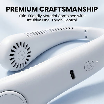 🔥Last Day 49% OFF🔥🍃360° Portable Bladeless Neck Fan