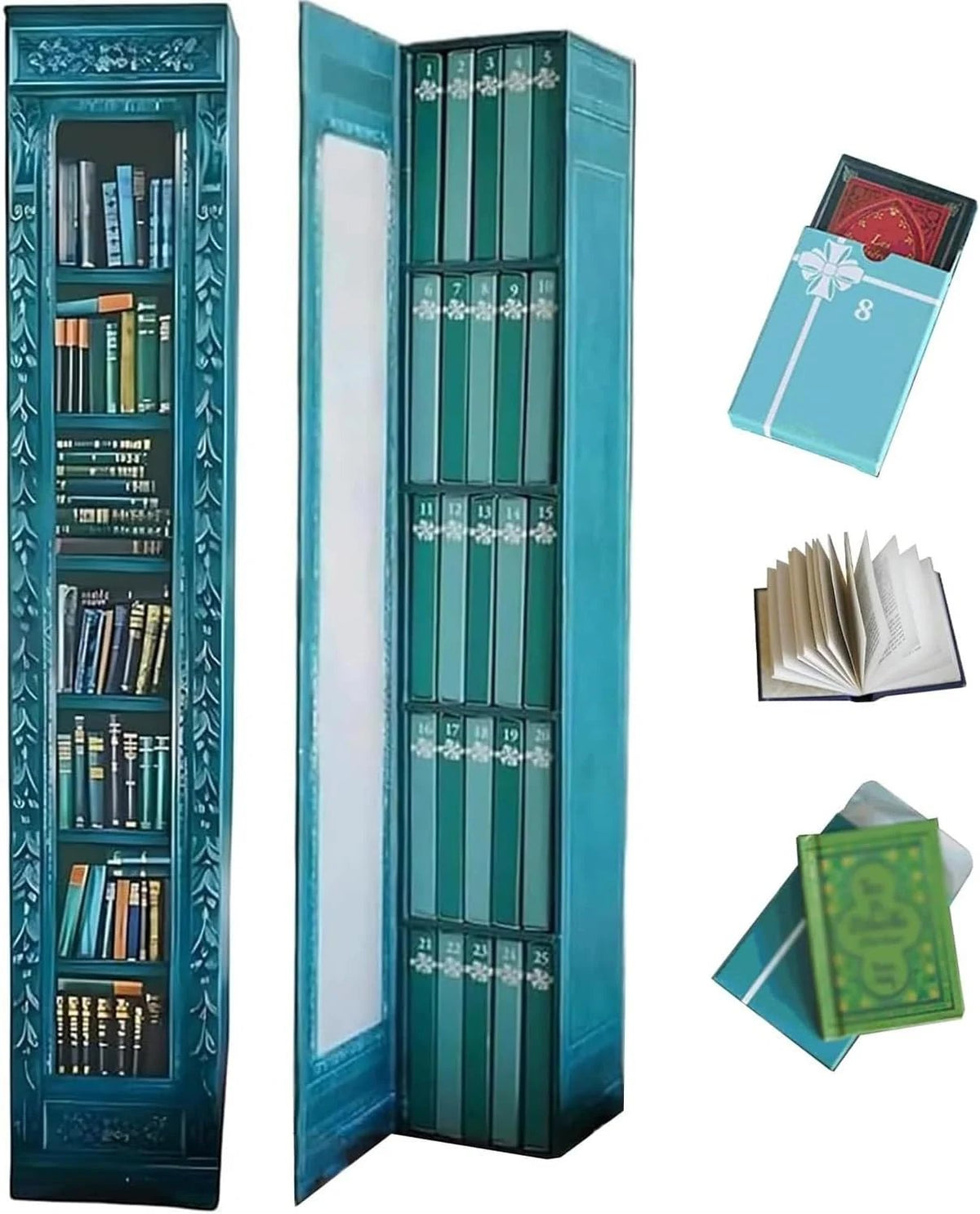 🔥Last Day 49% OFF📚 25-Day Mini Book Advent Calendar – A Book Lover's Christmas Countdown