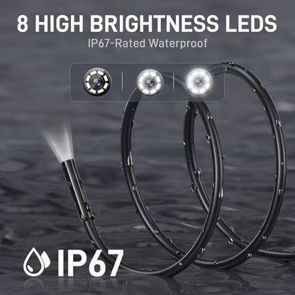 🔥LAST DAY SALE 49% OFF-🔎 Plug-and-Play Endoscope Camera - Compatible with Android & iPhone & ipad for Direct Connection