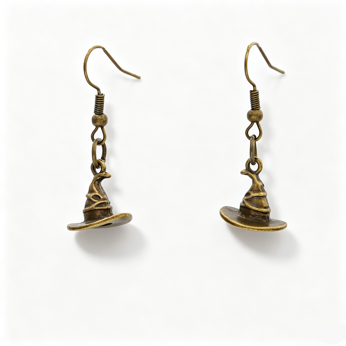 Witch Hat Halloween Dangle Earrings