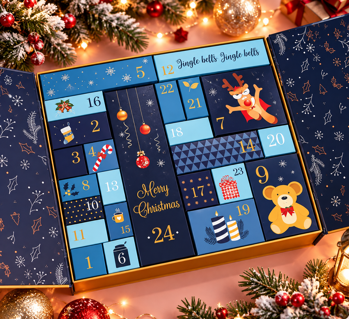 50% OFF | 🕯️ 24 Day Fragrance Advent Calendar – Christmas or Daily Scent Surprises for Her ✨