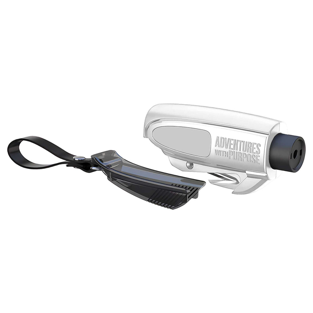 2-in-1 Emergency Window Breaker & Seatbelt Cutter — Lifetime Warranty