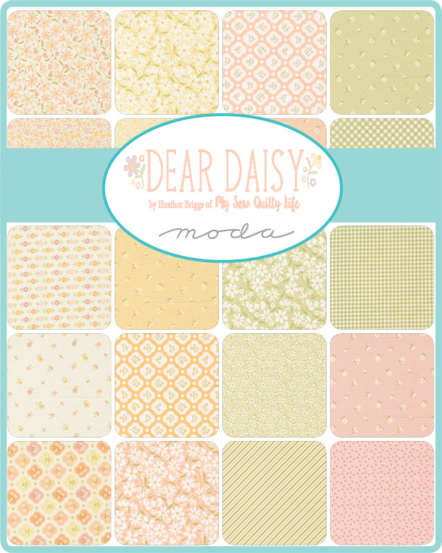 Dear Daisy Fat Quarter Bundle | Heather Briggs | Moda Fabrics | 50% Deposit Preorder | February 2027