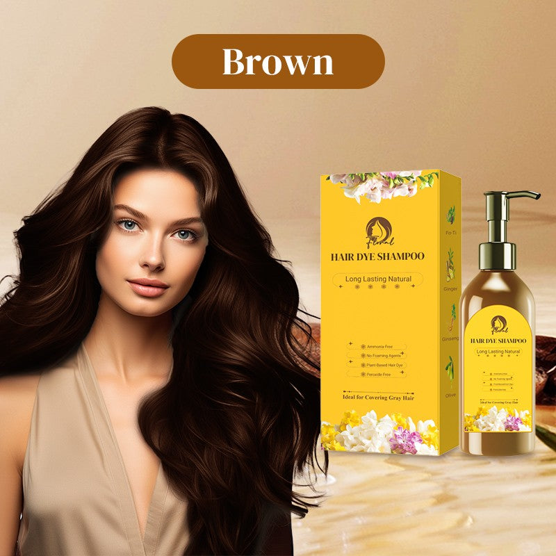 ❤️‍🔥Hot Sale 50% OFF✨Long Lasting Natural Hair Dye Shampoo