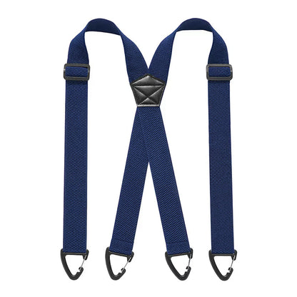 ⏳LAST DAY SALE 49% OFF !!📢Men's X-Back Suspenders with Hook Clips