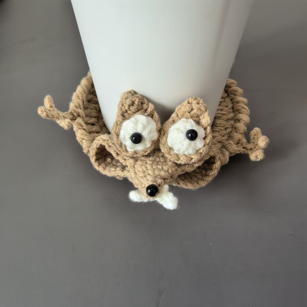 Handmade Crochet Frog Coaster – Cute Animal Cup Mat