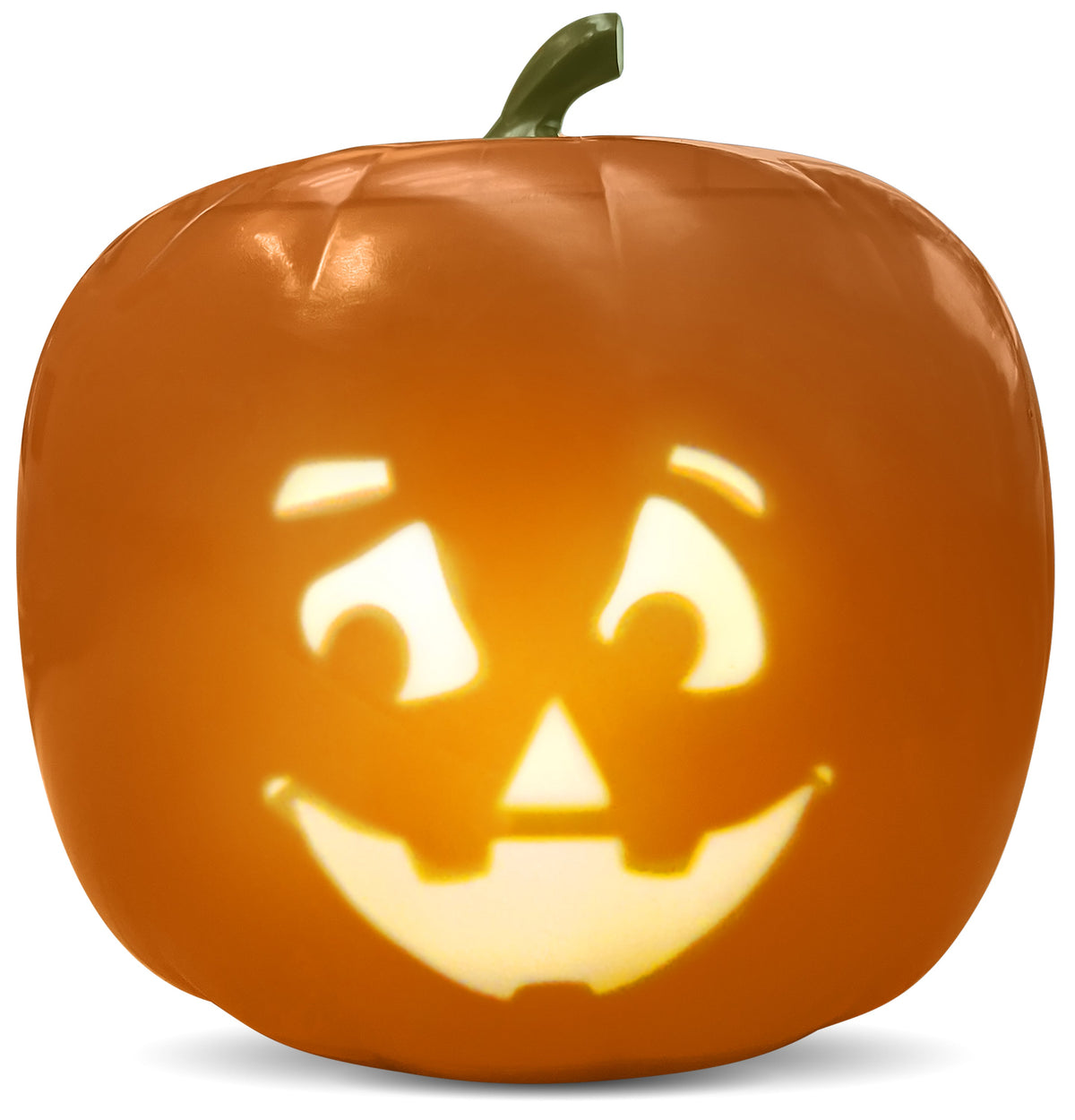 ANIMAT3D Blink Tech Jabberin Jack Spanish Animated Talking Pumpkin with 8" Screen, LED Matrix Light Projector, Speaker & 40 Min Content