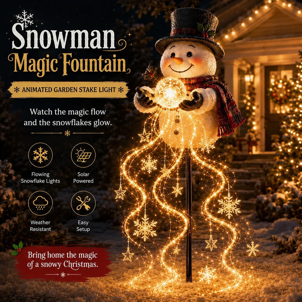 🎅Christmas Early Discount 49% Off 🎁 Santa's Magic Pour – Flowing LED Christmas Garden Light
