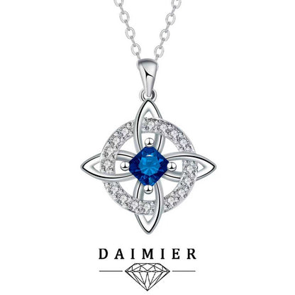 Mystical Birthstone Witches Knot Necklace – 🔮💞Protect Your Loved Ones