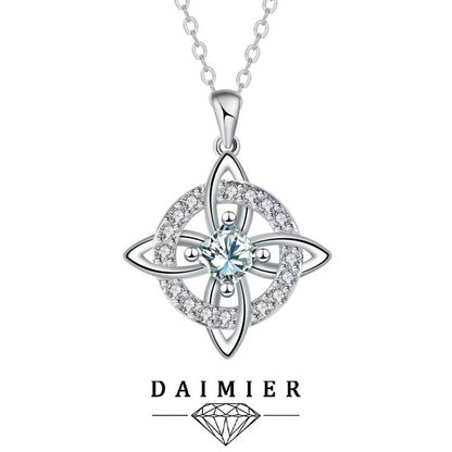 Mystical Birthstone Witches Knot Necklace – 🔮💞Protect Your Loved Ones