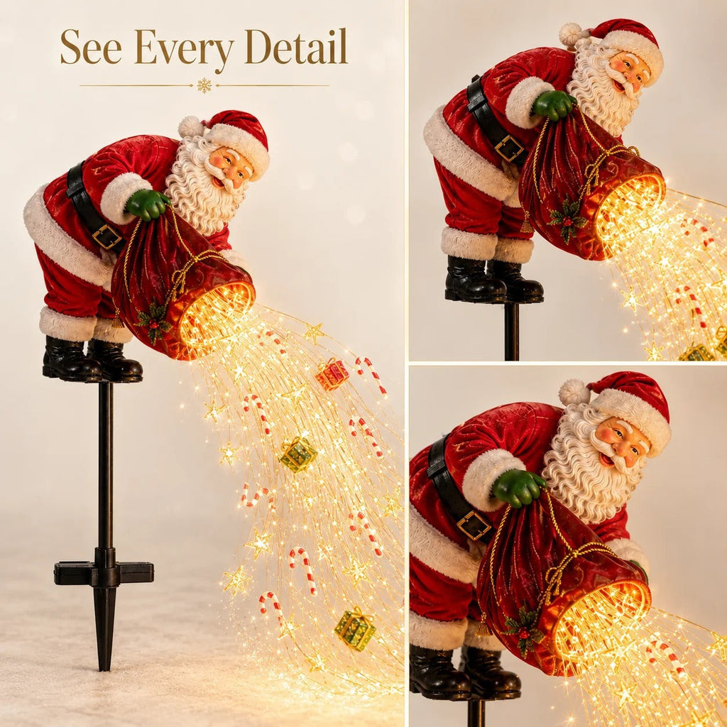 🎅Christmas Early Discount 49% Off 🎁 Santa's Magic Pour – Flowing LED Christmas Garden Light