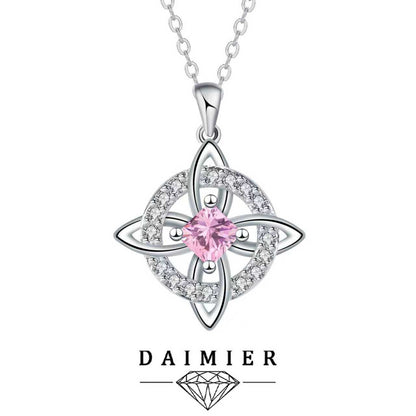 Mystical Birthstone Witches Knot Necklace – 🔮💞Protect Your Loved Ones