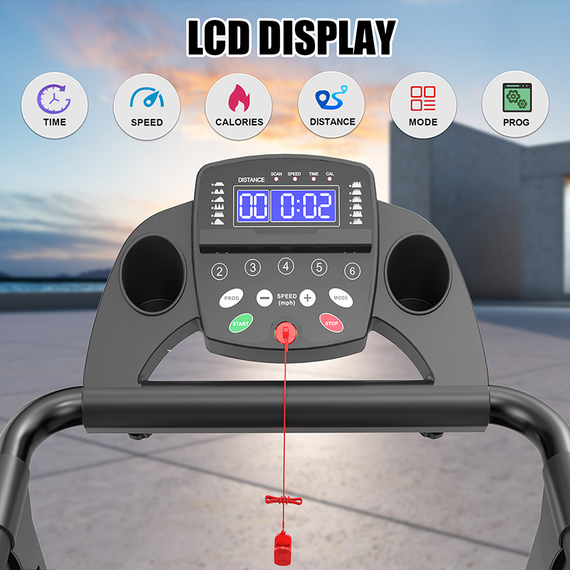 Foldable Treadmill with App Control