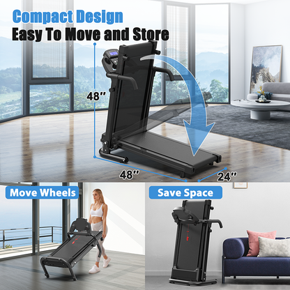 Foldable Treadmill with App Control