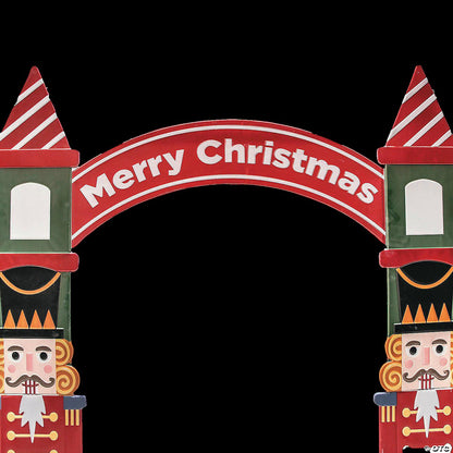 8 Ft. Nutcracker Iron Archway Christmas Decoration