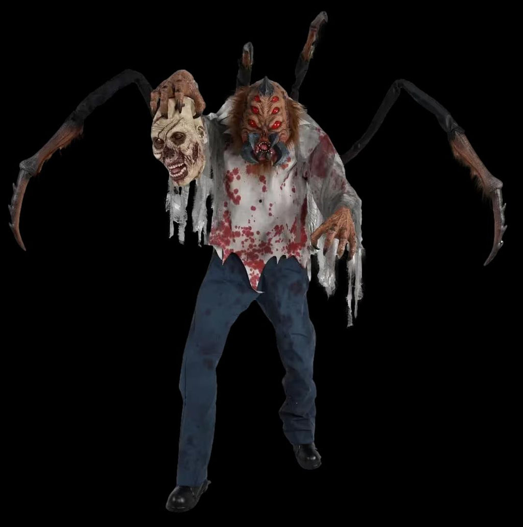 Spider Monster Dr. Fangor Halloween Animatronic Decoration
