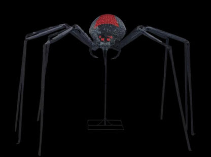 8' Black Widow Spider Decoration