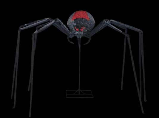 8' Black Widow Spider Decoration