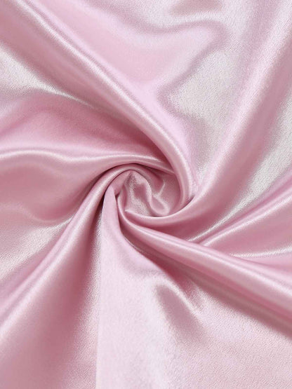 [Pre-Sale] Pink 1950s Embroidered Floral Mesh Satin Nightgown