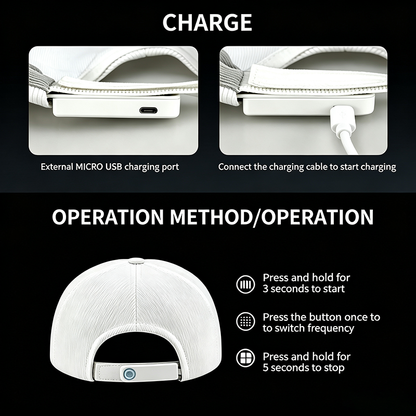 Light-up baseball cap