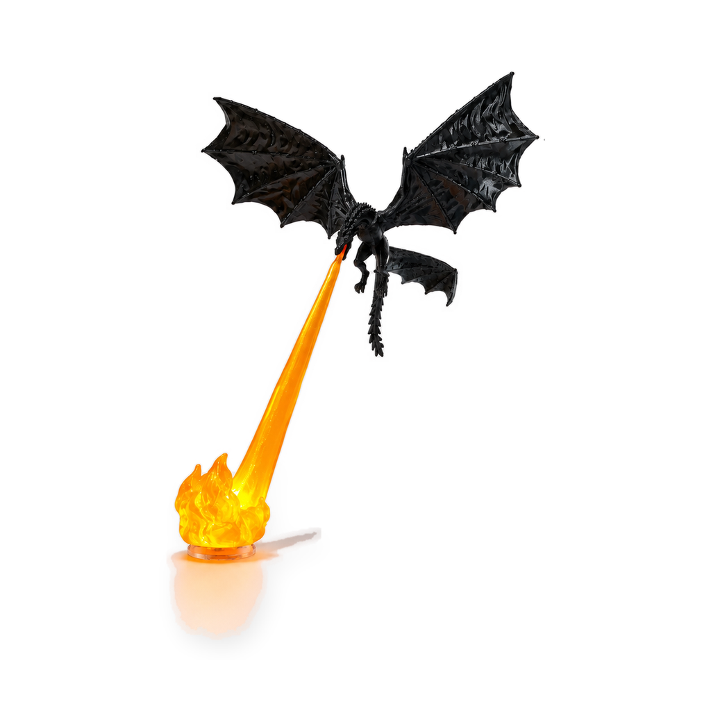Dragon Breath LED Display Lamp – Fire & Ice Fantasy Dragon Decor