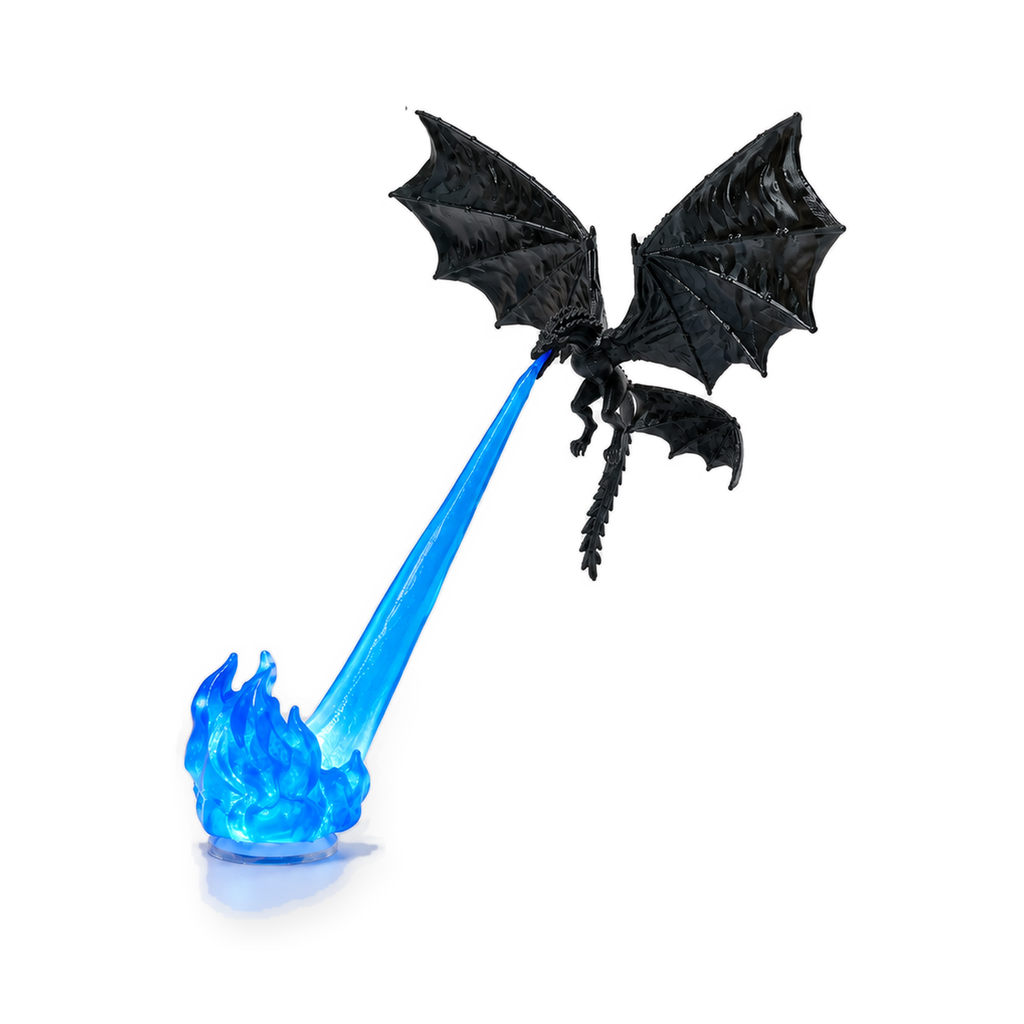 Dragon Breath LED Display Lamp – Fire & Ice Fantasy Dragon Decor