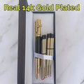 Stress Relief Bolt Action Work Pens, Great for Stress Relief Fidgeting, 62%-68% Copper Brass, Tactical Bolt Action Pen