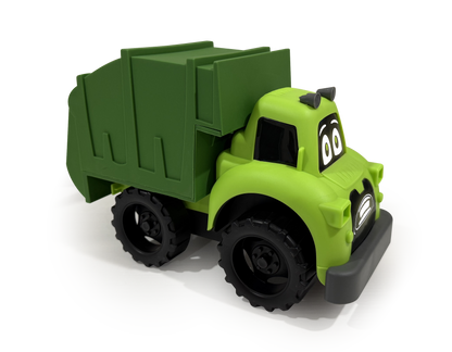 Cartoonz by Mindscope Talking Animated Truck Toys with Moving Eyes and Mouth, Built in Projector and Speaker, Songs, Stories and Jokes, Ages 2 and Up
