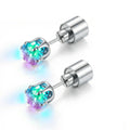 Rainbow LED Stud Earrings Halloween Party