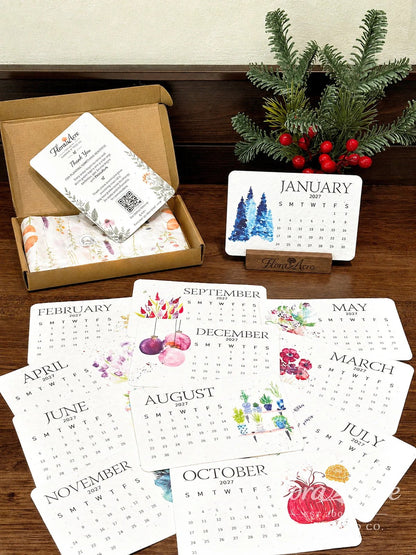 🌱Eco-Friendly Plantable Timeless Seed Calendar 2027 ✨ Plan • Plant • Grow • Enjoy