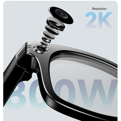🔥LAST DAY SALE 49% OFF-✨👓Smart AI Translation Camera Bluetooth Glasses—8 MP Pixels. 160+ Languages. Real-Time Translation