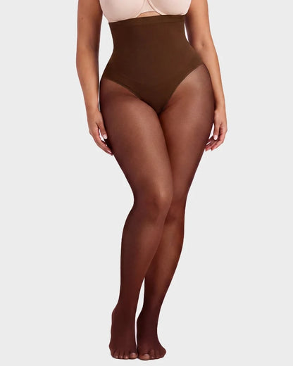 🔥Last Day 50% OFF - High-Waisted Floral Lace Shaping Tights