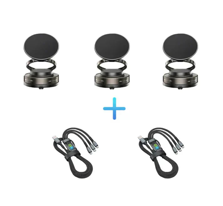 🔥Buy More Save More🔄360° Adjustable Vacuum Magnetic Phone Holder📱🚗