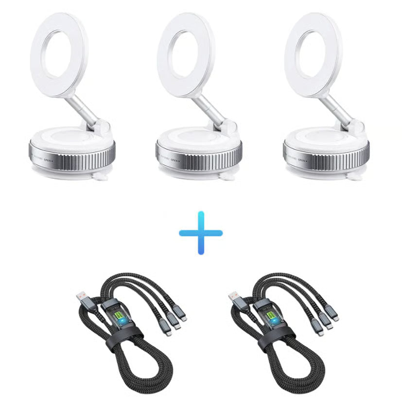 🔥Buy More Save More🔄360° Adjustable Vacuum Magnetic Phone Holder📱🚗