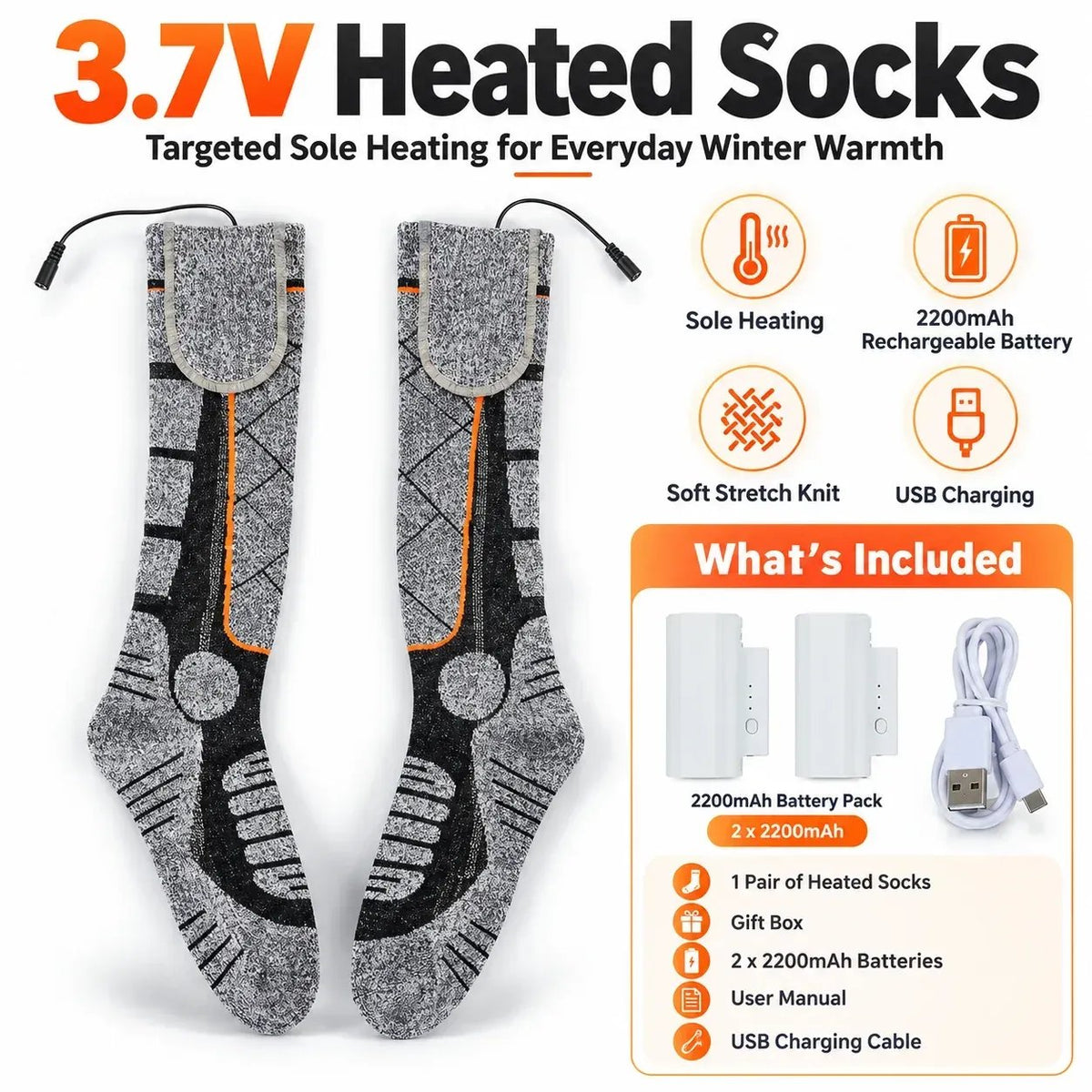 🔥Electric Heated Socks
