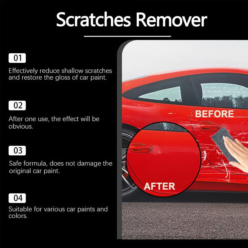 Car Scratch Remover Wax with Nano Cloth