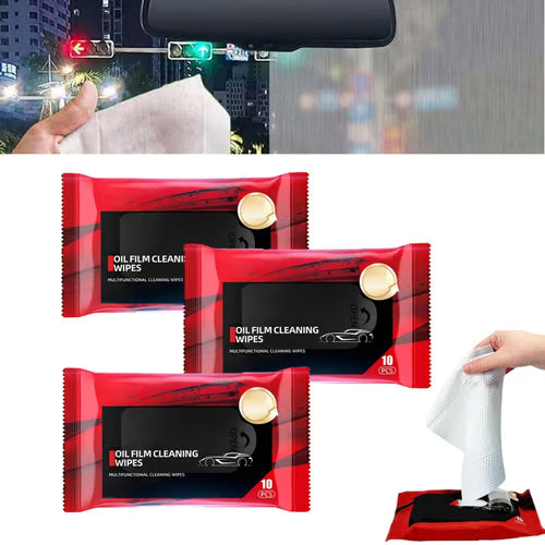Upgraded Automotive Oil Film Cleaning Wet Wipes
